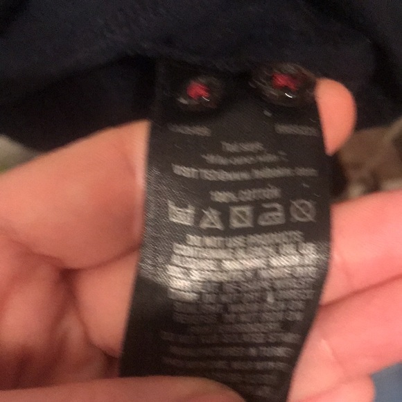 Very Stylish 3 Tone Ted Baker Polo Shirt w/ patterned inside collar SZ 6 or Med - Picture 4 of 4